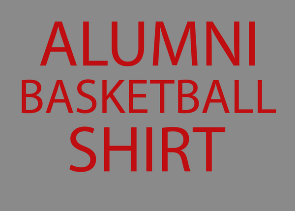 RED-Alumni BASKETBALL TEE Pre-Order Pick Up at the Event Order by 10/27!