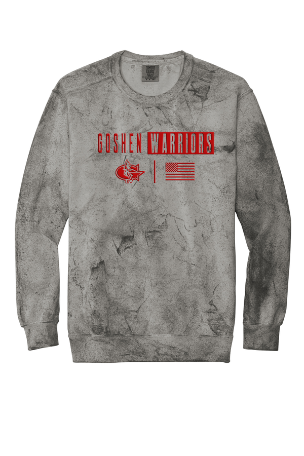 Goshen Warriors Flag Crewneck