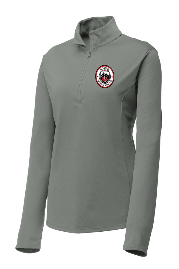 Main Logo Patch 1/4 zip Ladies fit