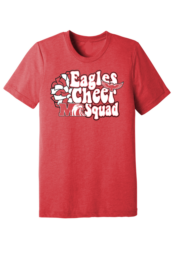 Milford Eagles Cheer Pom Tee