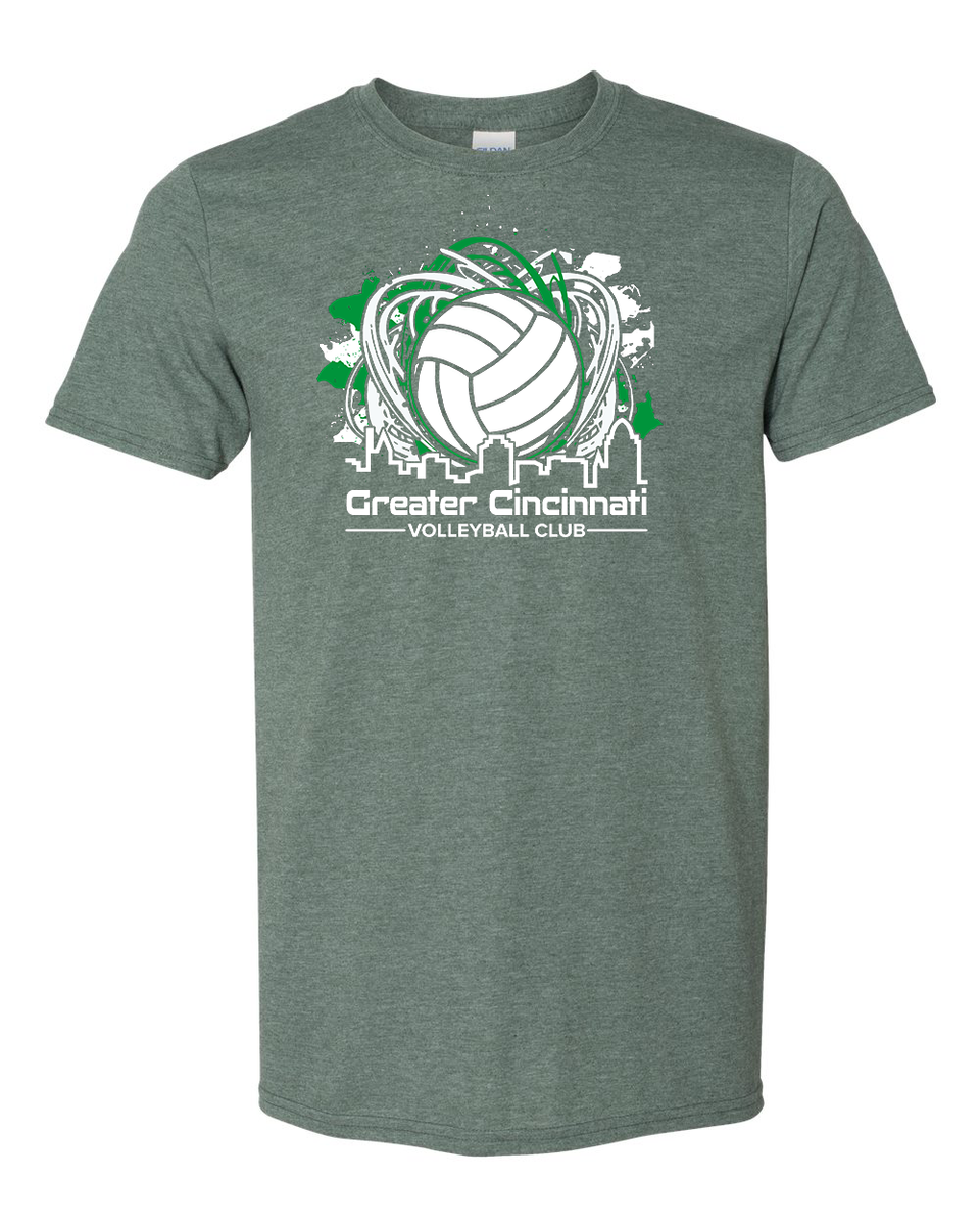 GCVC Volleyball Logo 50 50 Shirt Wage War Apparel gcvc-volleyball-logo-50-50-shirt-wage-war-apparel
