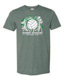 GCVC Volleyball Logo 50/50 Shirt