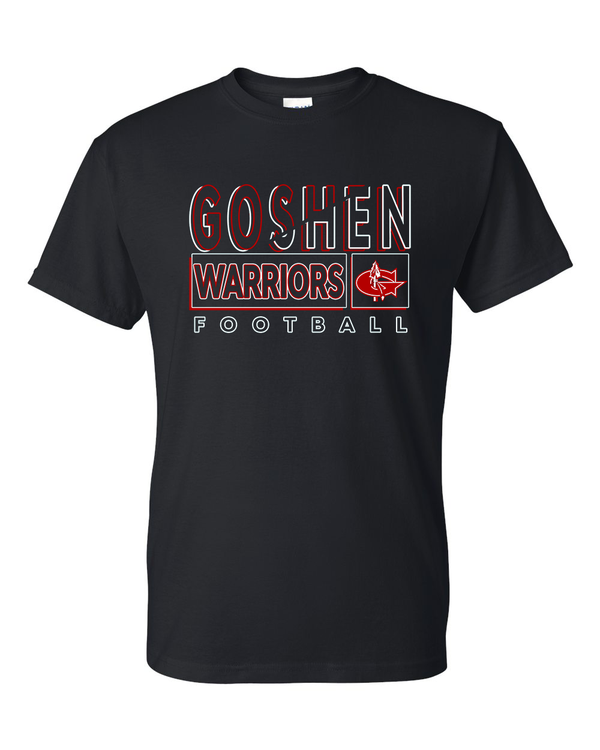 Goshen Warriors Football Line Tee