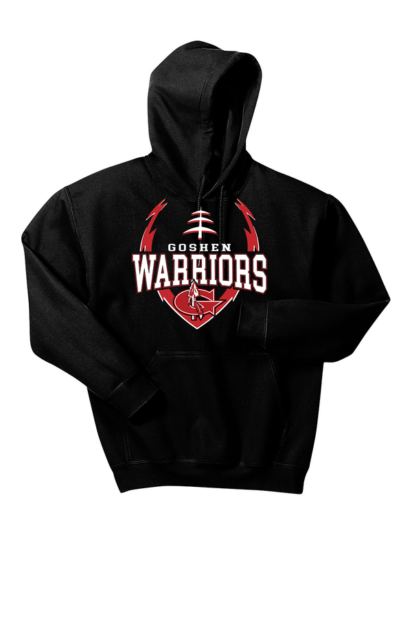 Goshen Warriors Big Logo Football Hoodie