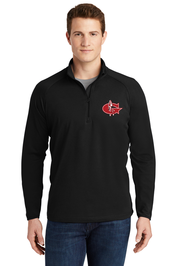 Goshen Warriors Embroidered 1/4 Zip Up (unisex)