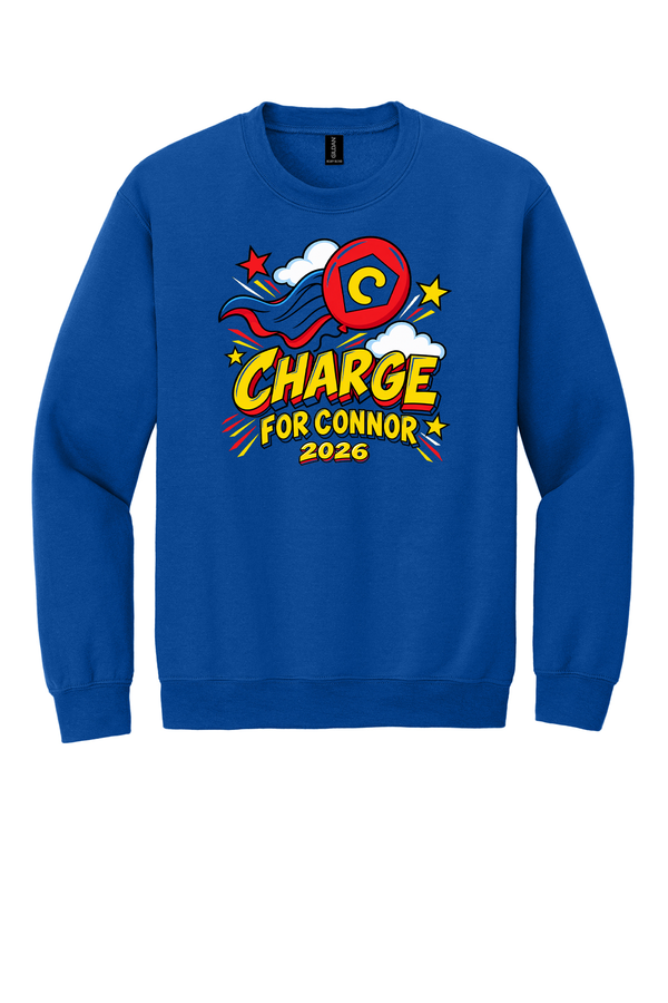 Charge For Connor 2026 Crewneck