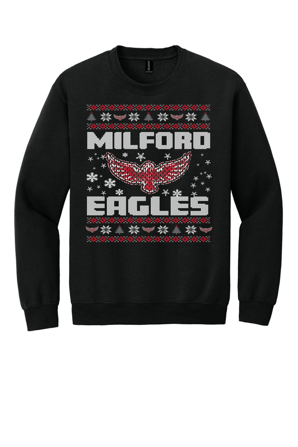 Milford Eagles Ugly Sweater Crew