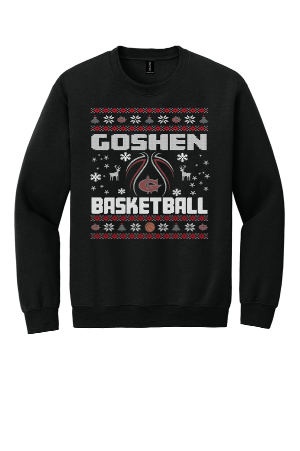 Goshen Warriors Basketball Ugly Sweater Crew