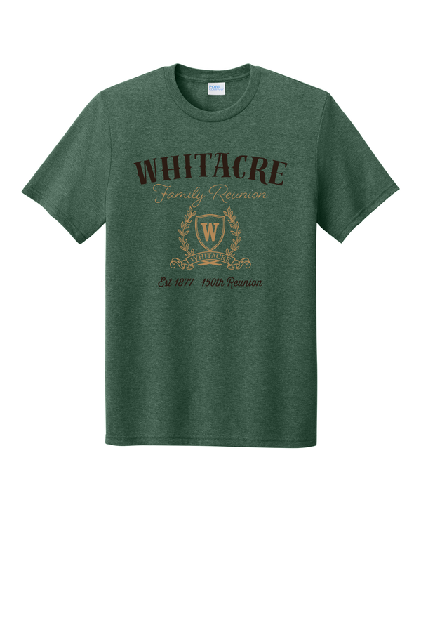 Whitacre 150th Family Reunion Green Tee