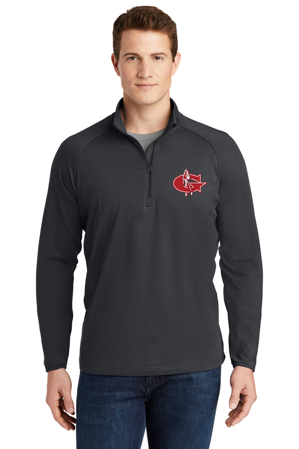 Goshen Warriors Embroidered 1/4 Zip Up (unisex)