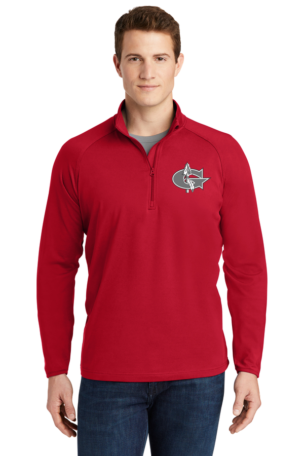 Goshen Warriors Embroidered 1/4 Zip Up (unisex)