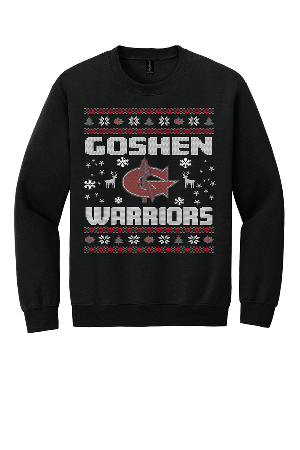 Goshen Warriors Ugly Sweater Crew