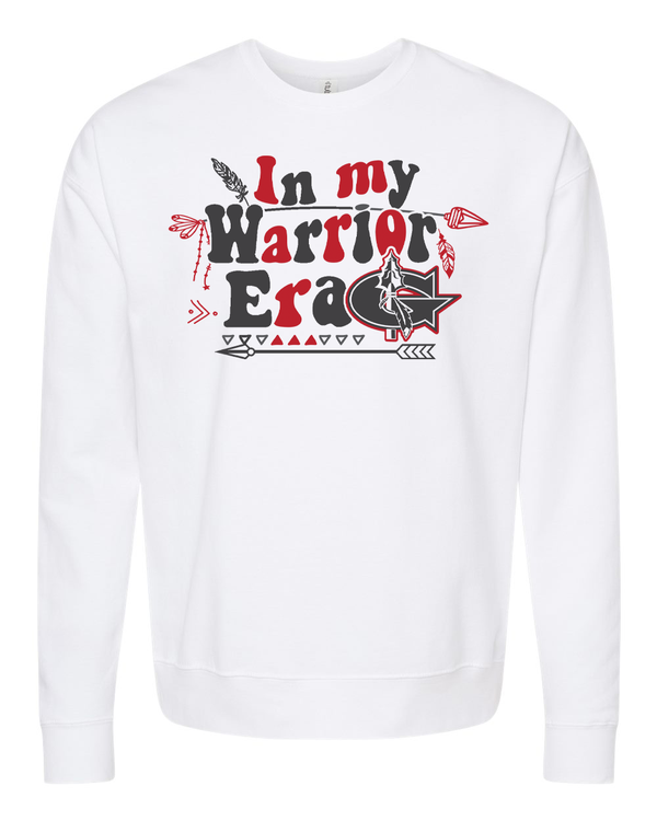 In my Warrior Era Crewneck