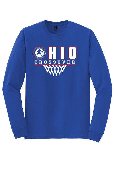 OCA Ohio Red Print Long Sleeve
