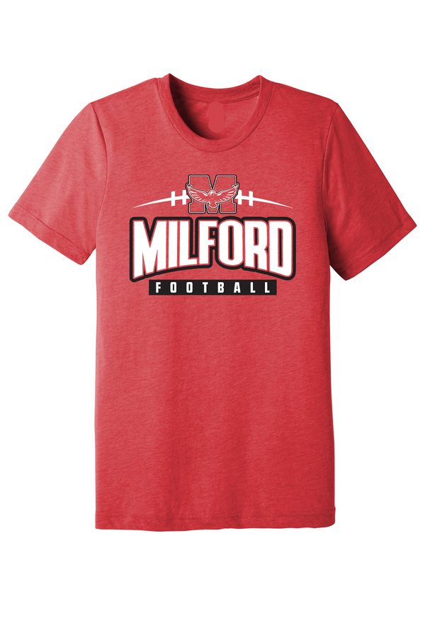 Milford Eagles Laces Tee