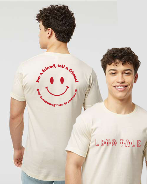 Lets Talk Mental Health Tee shirt