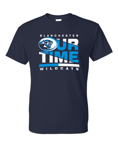 BLANCHESTER WILDCATS Our Time TEE