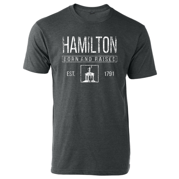 Hamilton Born and Raised Tee