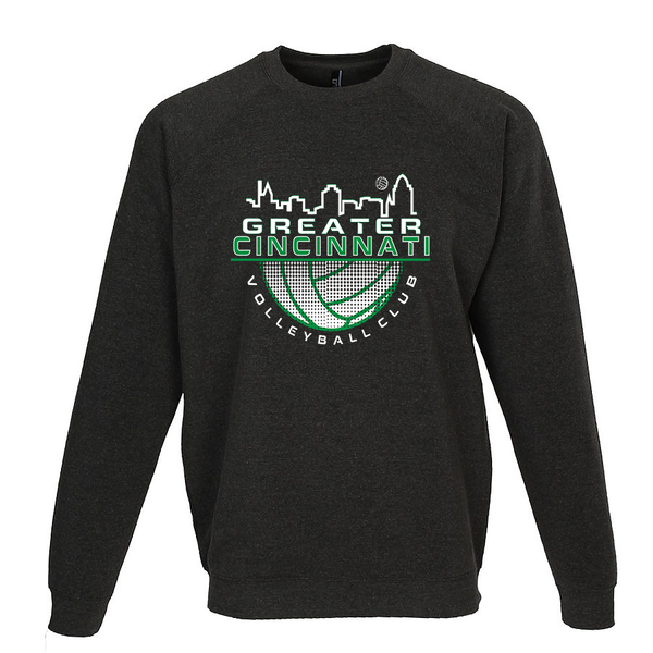 GCVC Faded Volleyball Crewneck