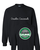 GCVC Script logo - Vineyard Style 50/50 Crewneck Sweatshirt