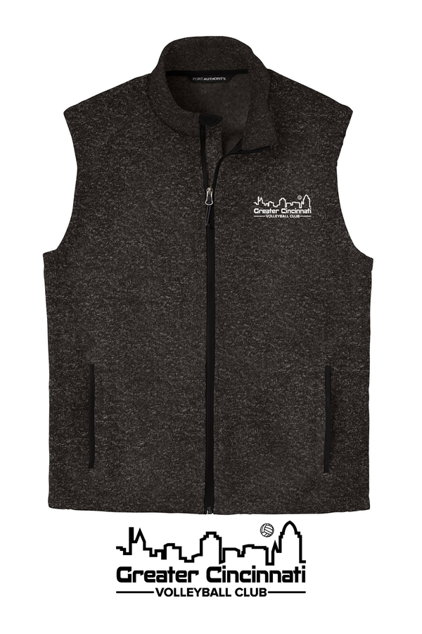 GCVC Embroidered Unisex Zip Vest