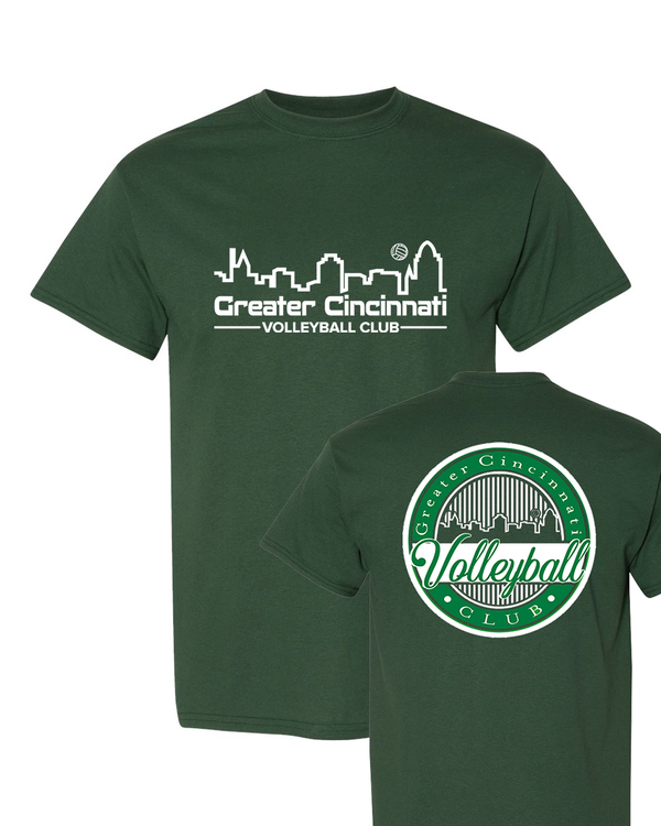 GCVC Main Logo/Vineyard Tee (Front and back design)