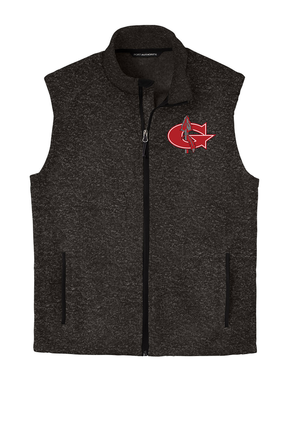 Goshen Warrior Embroidered Unisex Zip Vest